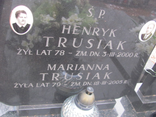  Trusiak 1925 Ząbki Św. Trójcy - Grobonet - Wyszukiwarka osób pochowanych