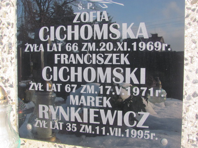 Marek Bogdan Rynkiewicz 1959 Ząbki Św. Trójcy - Grobonet - Wyszukiwarka osób pochowanych
