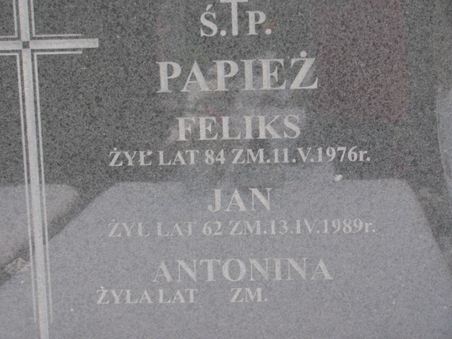 Andrzej Małczak 2009 Ząbki Św. Trójcy - Grobonet - Wyszukiwarka osób pochowanych