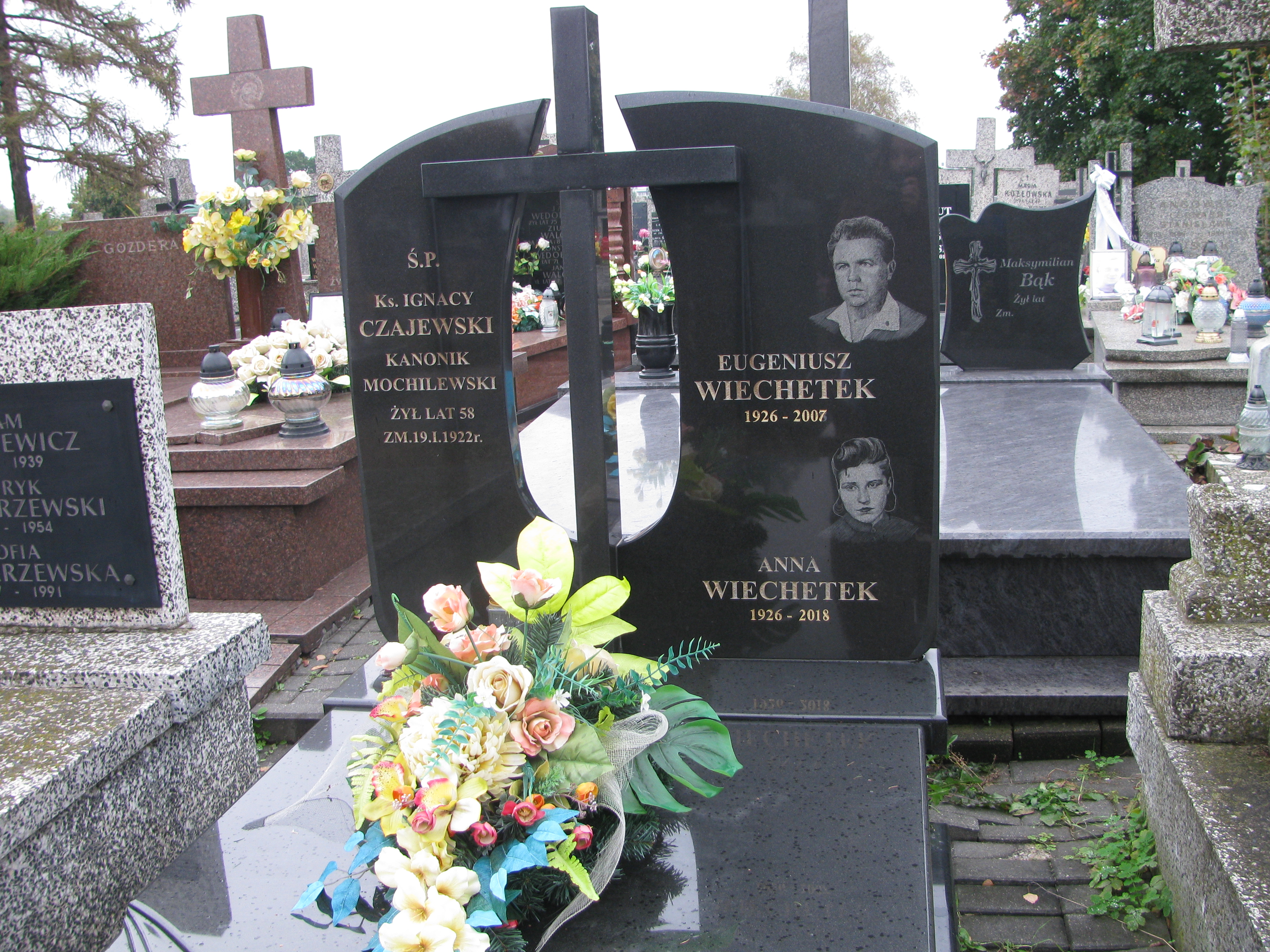 Anna Wiechetek 1926 Ząbki Św. Trójcy - Grobonet - Wyszukiwarka osób pochowanych