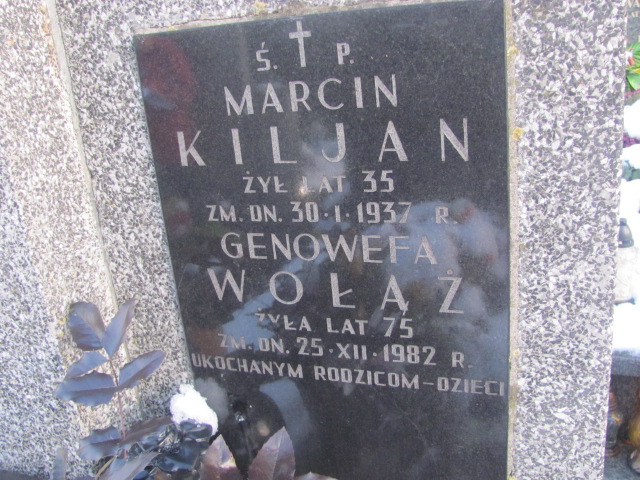 Genowefa Wołąz 1908 Ząbki Św. Trójcy - Grobonet - Wyszukiwarka osób pochowanych