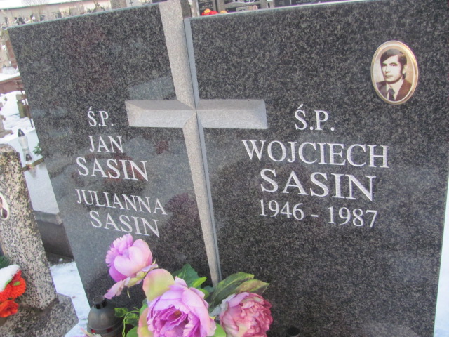 Wojciech Kazimierz Sasin 1946 Ząbki Św. Trójcy - Grobonet - Wyszukiwarka osób pochowanych