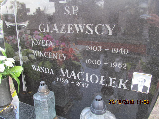 Wincenty Głażewski 1900 Ząbki Św. Trójcy - Grobonet - Wyszukiwarka osób pochowanych