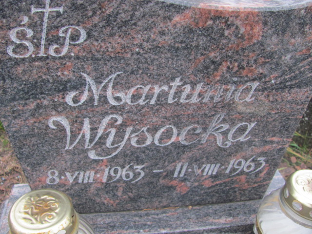 Marta Wysocka 1963 Ząbki Św. Trójcy - Grobonet - Wyszukiwarka osób pochowanych