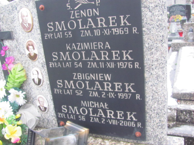 Zbigniew Smolarek 1945 Ząbki Św. Trójcy - Grobonet - Wyszukiwarka osób pochowanych