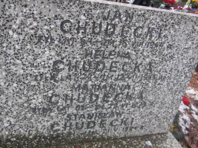 Stanisław Chudecki Ząbki Św. Trójcy - Grobonet - Wyszukiwarka osób pochowanych