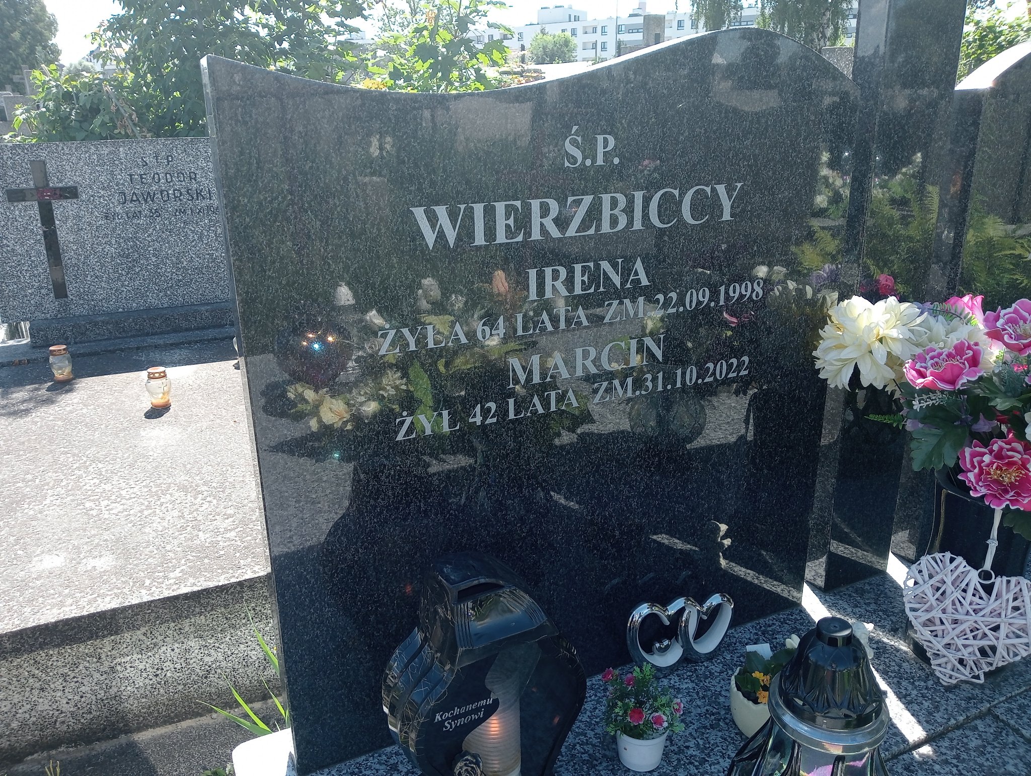 Marcin Wierzbicki 1980 Ząbki Św. Trójcy - Grobonet - Wyszukiwarka osób pochowanych