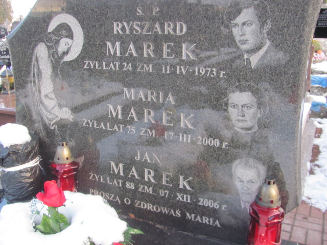 Jan Marek  1917 Ząbki Św. Trójcy - Grobonet - Wyszukiwarka osób pochowanych