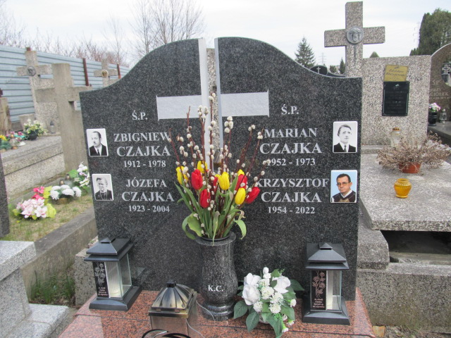 Krzysztof Czajka 1954 Ząbki Św. Trójcy - Grobonet - Wyszukiwarka osób pochowanych