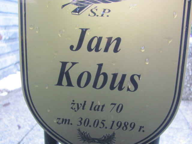 Jan Kobus 1920 Ząbki Św. Trójcy - Grobonet - Wyszukiwarka osób pochowanych