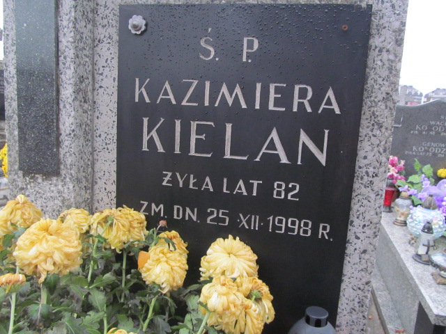 Kazimiera Kielan 1916 Ząbki Św. Trójcy - Grobonet - Wyszukiwarka osób pochowanych