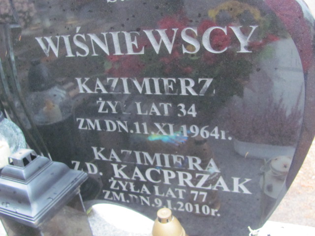 Kazimierz Wiśniewski 1930 Ząbki Św. Trójcy - Grobonet - Wyszukiwarka osób pochowanych