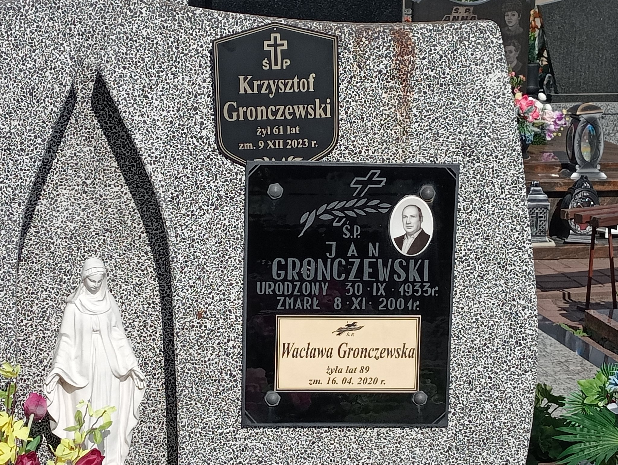 Krzysztof Gronczewski Ząbki Św. Trójcy - Grobonet - Wyszukiwarka osób pochowanych