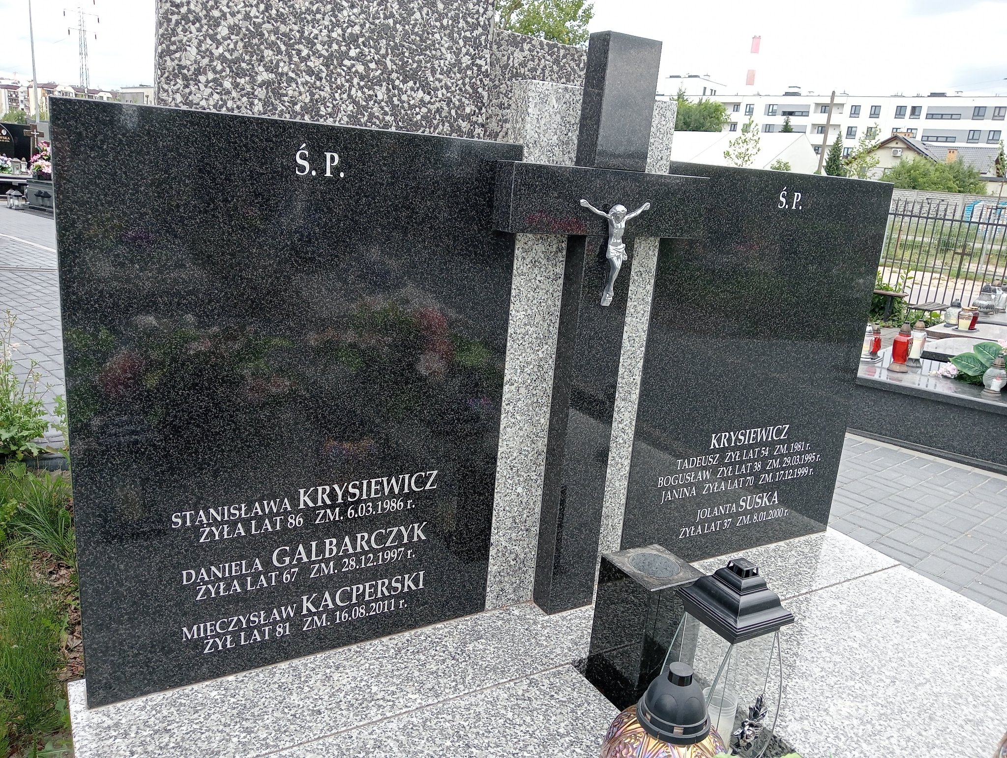 Janina Krysiewicz Ząbki Św. Trójcy - Grobonet - Wyszukiwarka osób pochowanych