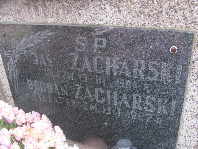 Jan Zacharski 1984 Ząbki Św. Trójcy - Grobonet - Wyszukiwarka osób pochowanych