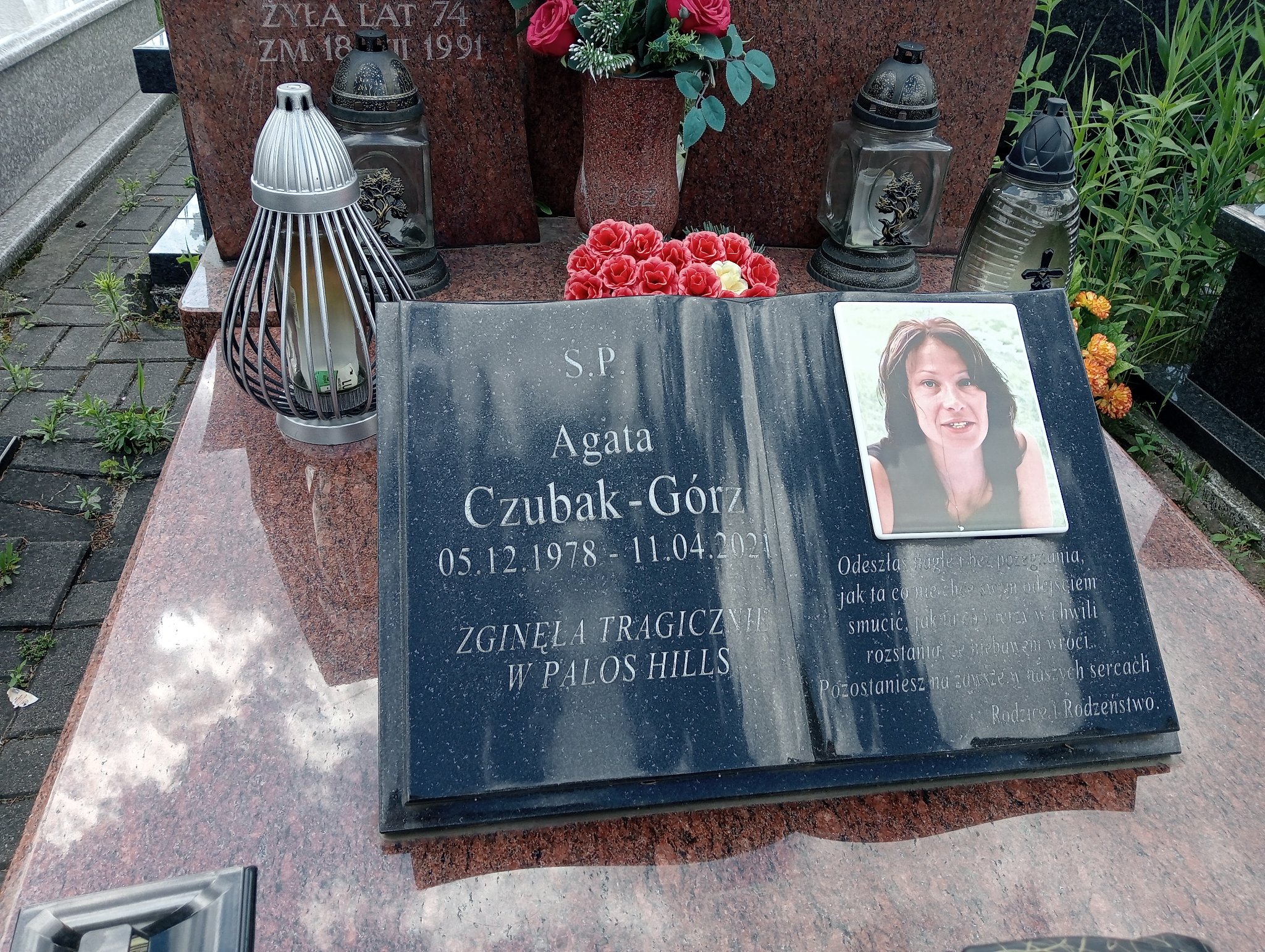 Agata Czubak-Górz 1978 Ząbki Św. Trójcy - Grobonet - Wyszukiwarka osób pochowanych