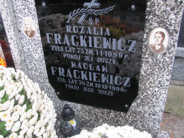 Wacław Frąckiewicz 1912 Ząbki Św. Trójcy - Grobonet - Wyszukiwarka osób pochowanych