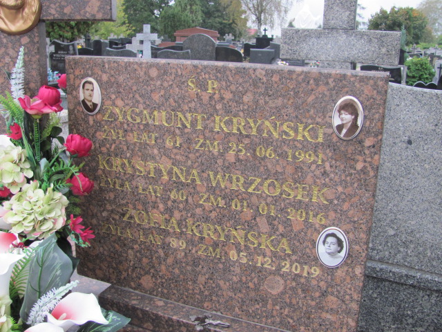 Krystyna Teresa Wrzosek 1955 Ząbki Św. Trójcy - Grobonet - Wyszukiwarka osób pochowanych