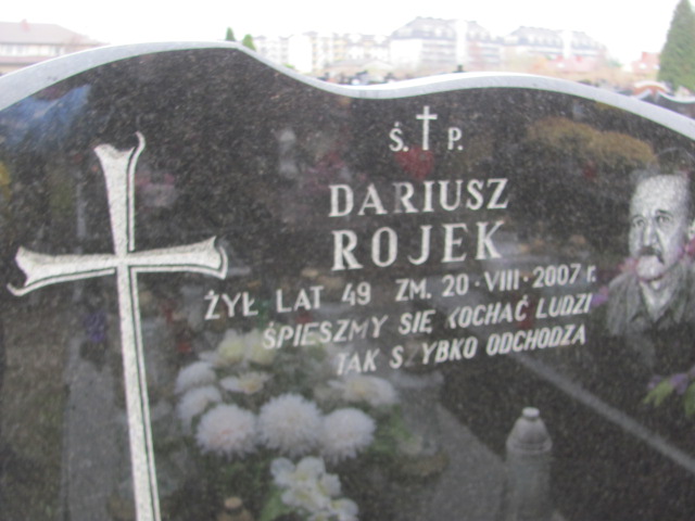 Grób Dariusz Rojek
