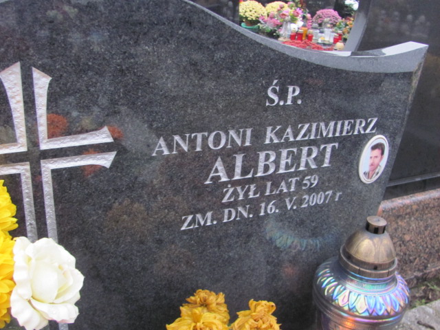 Antoni Albert  1948 Ząbki Św. Trójcy - Grobonet - Wyszukiwarka osób pochowanych