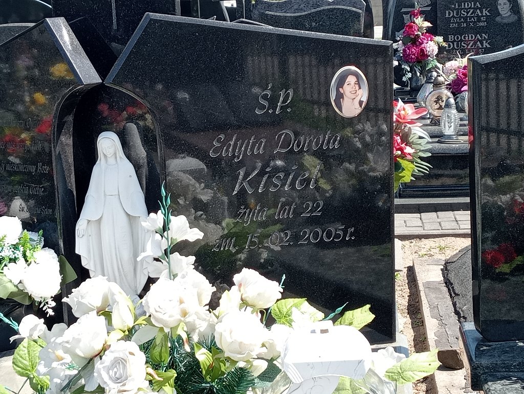 Edyta Kisiel 1982 Ząbki Św. Trójcy - Grobonet - Wyszukiwarka osób pochowanych