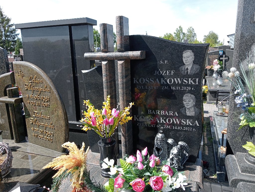 Józef Kossakowski 1953 Ząbki Św. Trójcy - Grobonet - Wyszukiwarka osób pochowanych