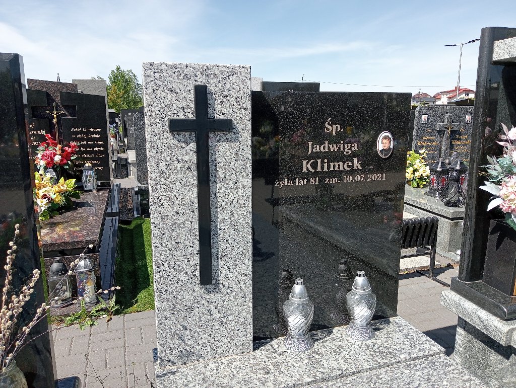 Grób Jadwiga Klimek