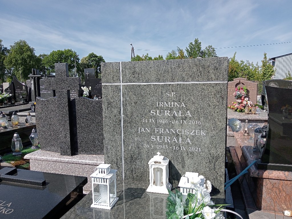 Irmina Maria Surała 1946 Ząbki Św. Trójcy - Grobonet - Wyszukiwarka osób pochowanych