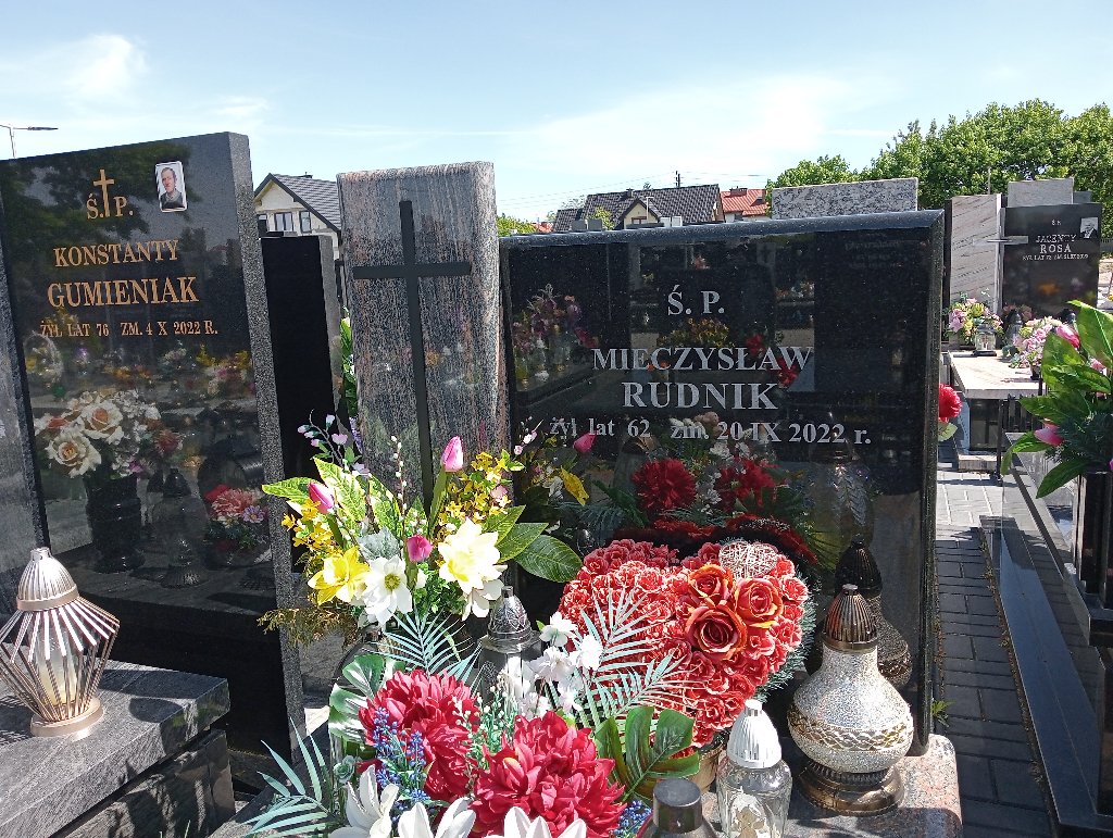 Mieczysław Rudnik 1960 Ząbki Św. Trójcy - Grobonet - Wyszukiwarka osób pochowanych